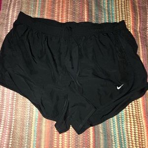 plus nike running shorts